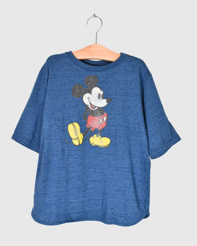 ビンテージトンプキンテンジク MICKEY TEE Blue　140cm