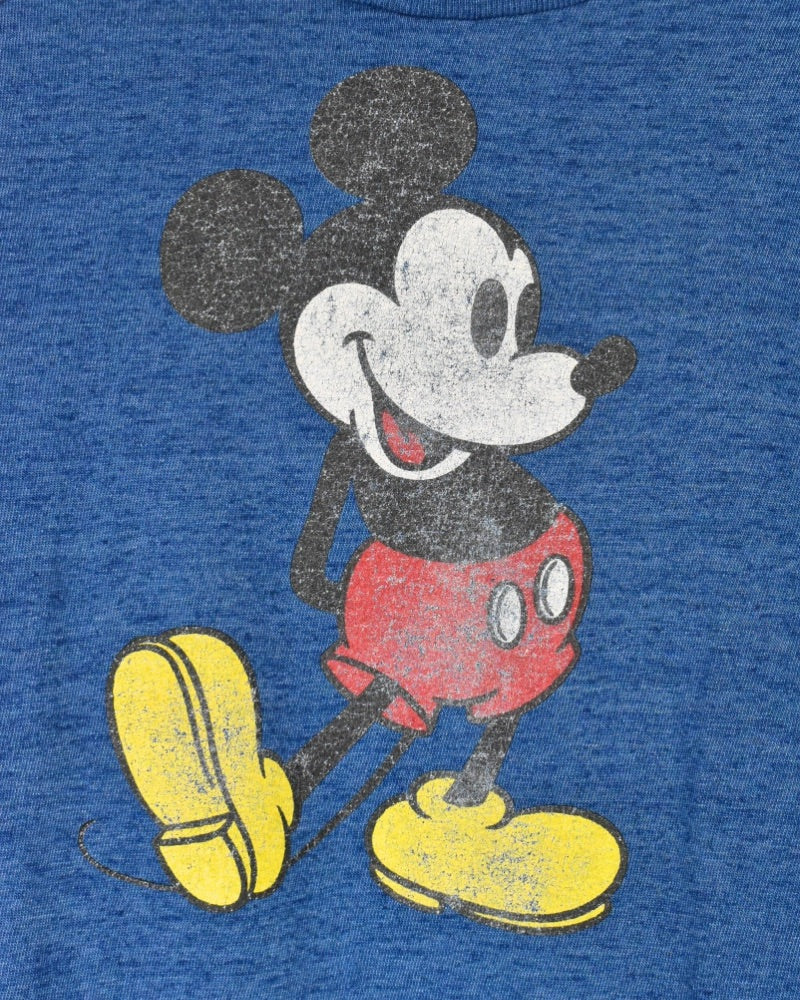 ビンテージトンプキンテンジク MICKEY TEE Blue　140cm