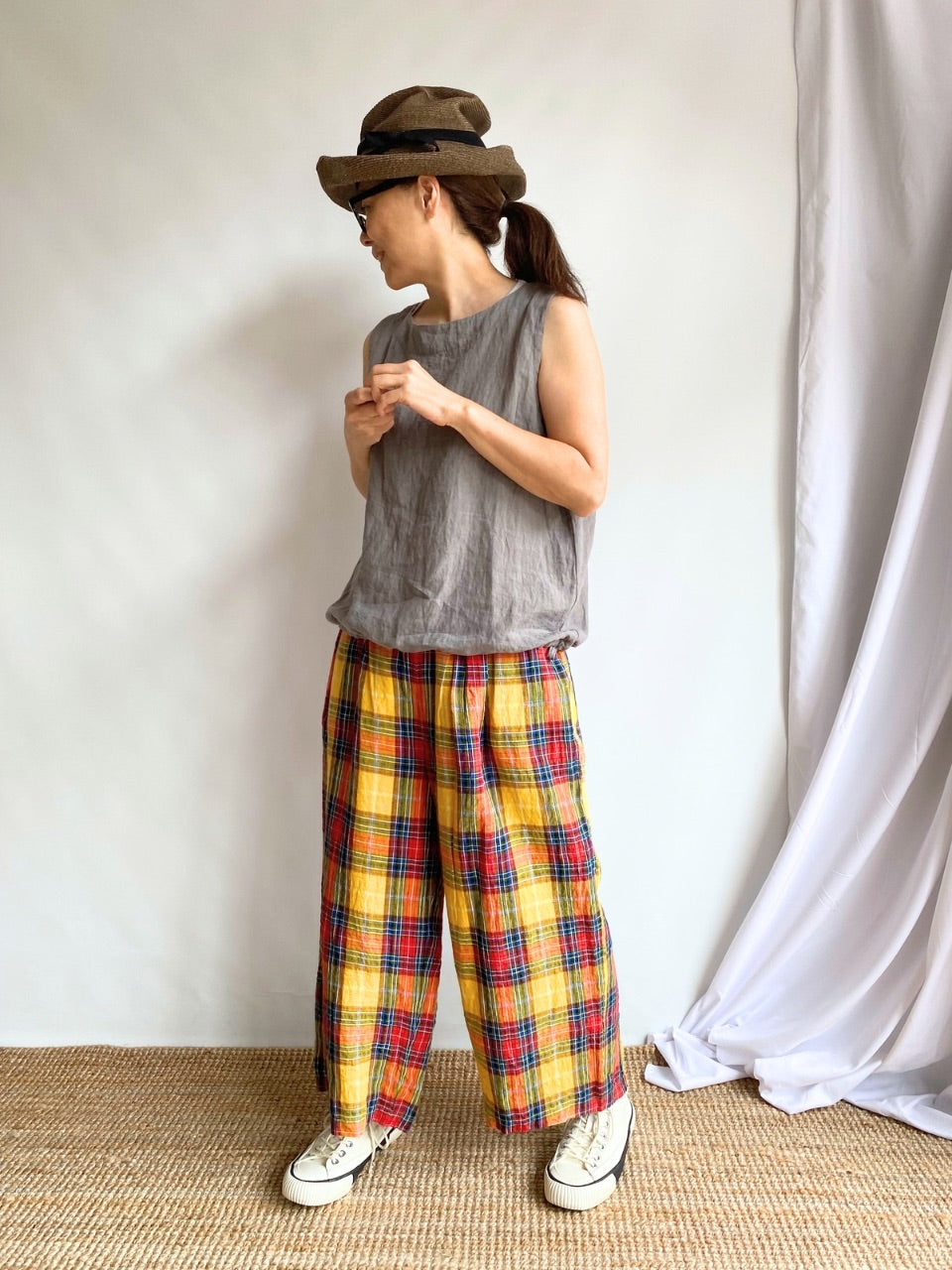 ANONYMOUS IVY PANTS YellowMadras