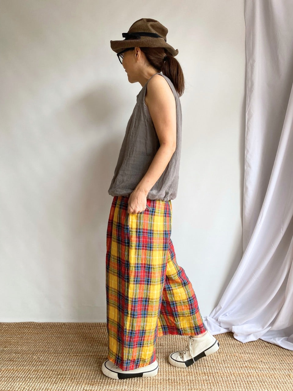 ANONYMOUS IVY PANTS YellowMadras