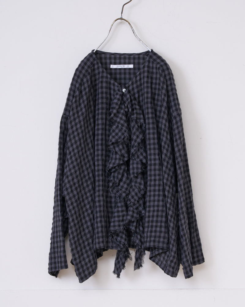 【予約】S/S LA369 QUIET FRILL BLOUSE（3月中旬 - 3月末）