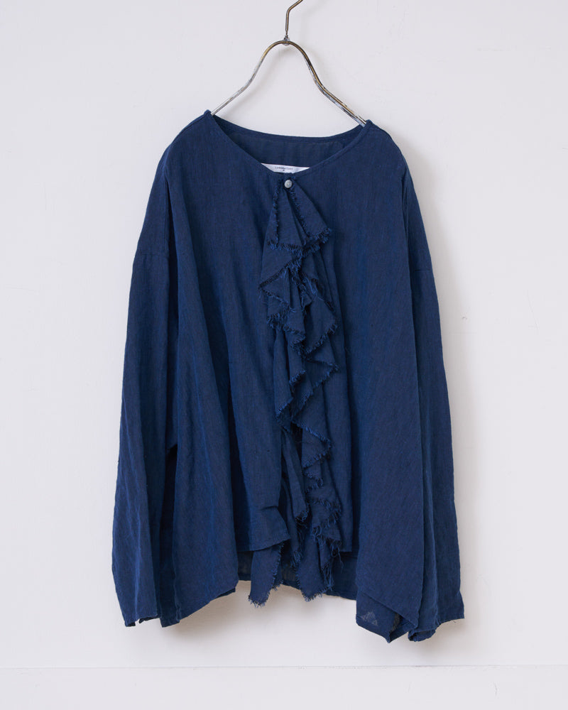 【予約】S/S LA369 QUIET FRILL BLOUSE（3月中旬 - 3月末）