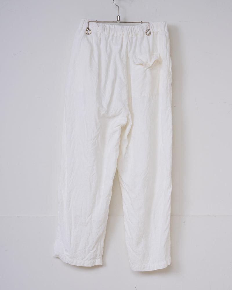 【予約】S/S LA378 LINEN ANONYMOUS KUNG FU PANTS（4月中旬 - 4月末）