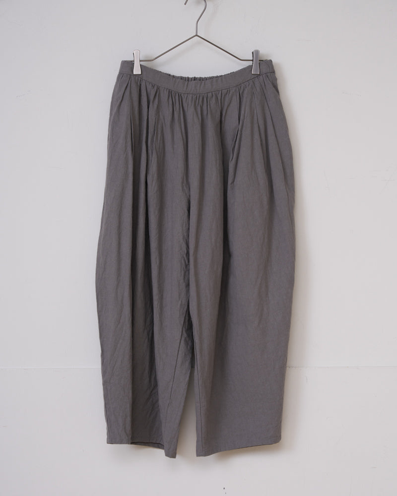 【予約】S/S R277 CAMILLE CANVAS TUCK PANTS（1月中旬 ～ 1月末）