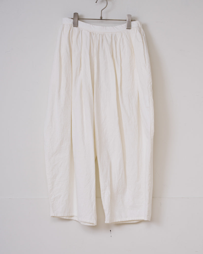 【予約】S/S R277 CAMILLE CANVAS TUCK PANTS（1月中旬 ～ 1月末）