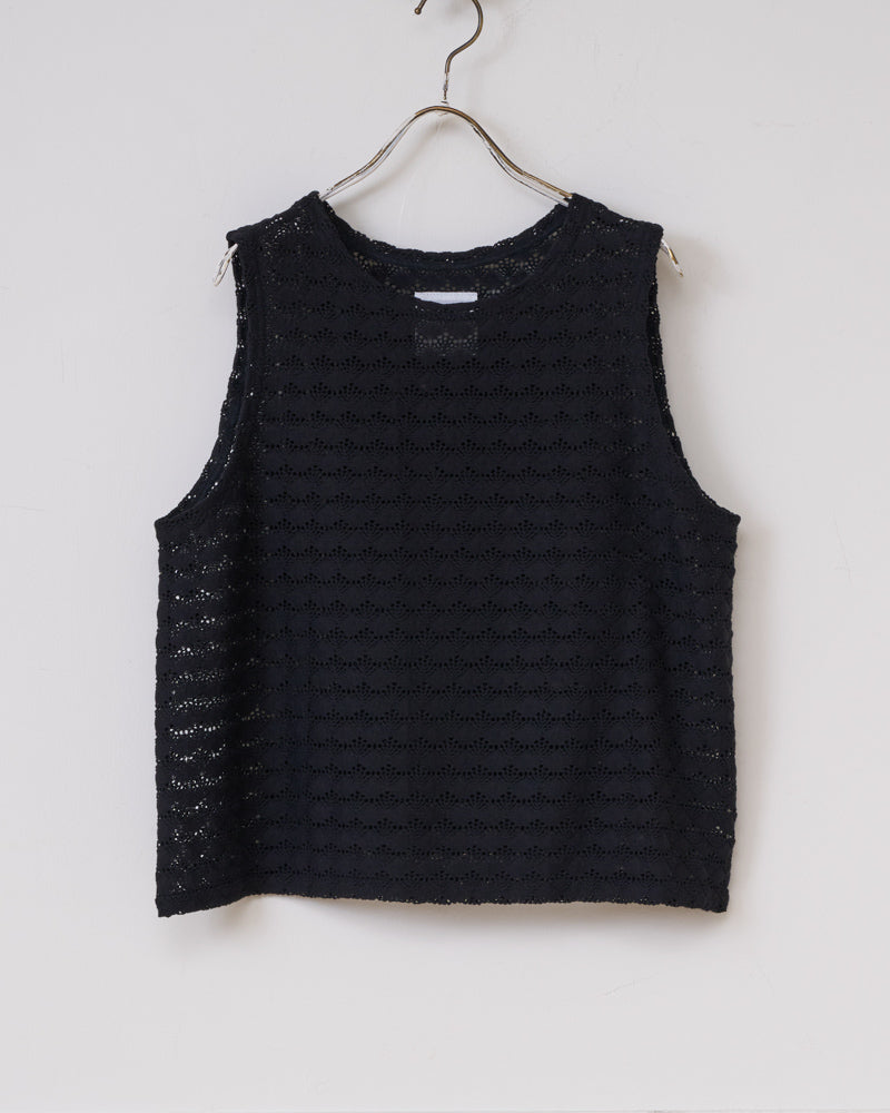 【予約】S/S R283 SMALL SHELL SLEEVELESS PULLOVER（2月中旬 ～ 2月末）