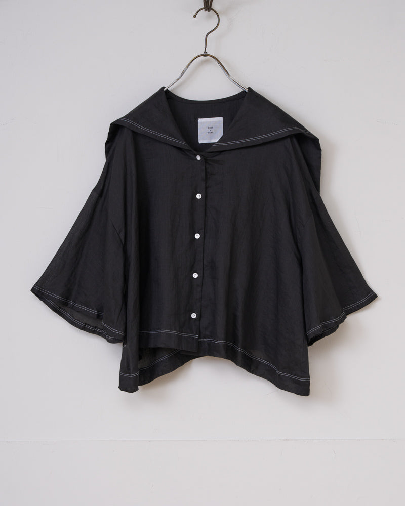 【予約】S/S R295 GRAND SAILOR COLLAR BLOUSE（4月初旬 ～ 4月中旬）