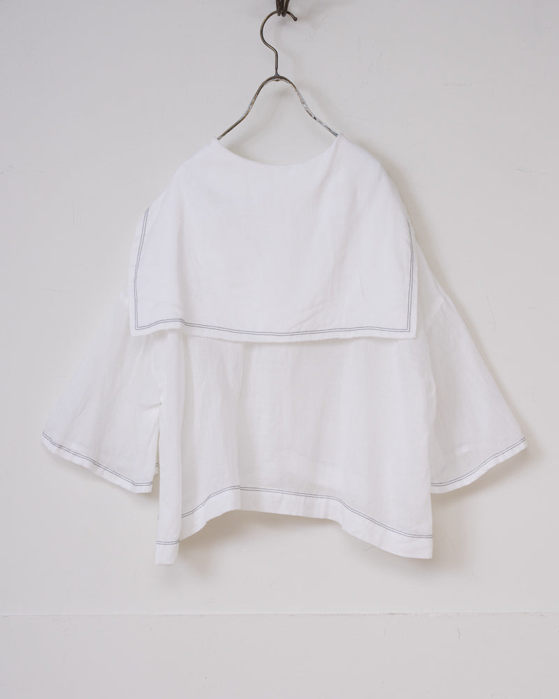 【予約】S/S R295 GRAND SAILOR COLLAR BLOUSE（4月初旬 ～ 4月中旬）